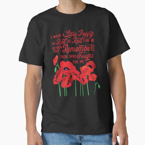 Item preview, POPPY POEM, Veterans Poppy, Red as Red can be, Flanders Field designed and sold by SleeplessLady.