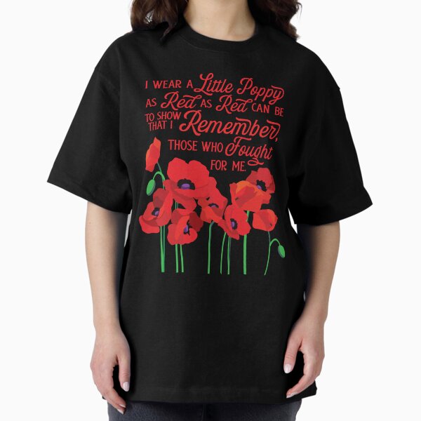 Item preview, POPPY POEM, Veterans Poppy, Red as Red can be, Flanders Field designed and sold by SleeplessLady.