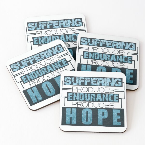 Item preview, Suffering produces endurance produces hope (2) designed and sold by WideIsTheGate.