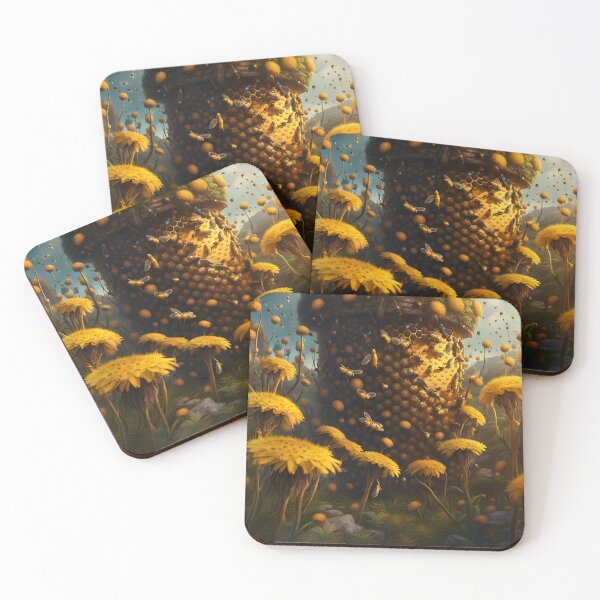 Item preview, Colmena de abejas de diente de león designed and sold by Space-Drummer.