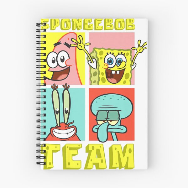 Item preview, Mademark x SpongeBob SquarePants - SpongeBob Team SpongeBob Patrick Squidward Mr Krab Birthday T-Shirt designed and sold by Matarsshop.