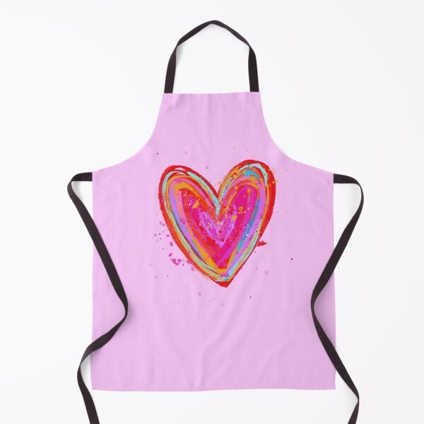 Item preview, Painted Valentines day hearts for women, unique one of a kind, love heart designed and sold by SleeplessLady.