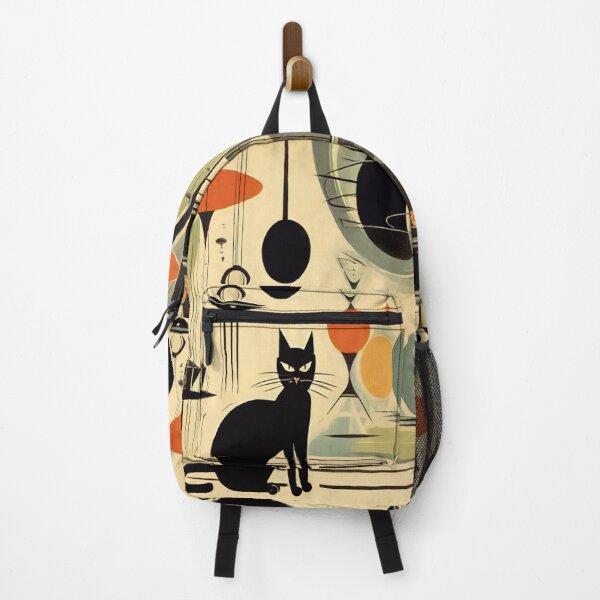 Item preview, Mid Century Atomic Cat Retro Charm Unleashed designed and sold by Tamas Das.