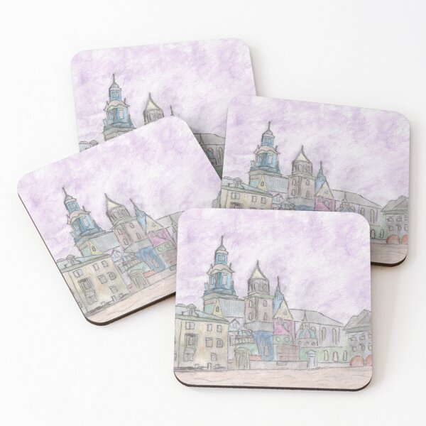 Item preview, Dreamy Night at the Wawel Museum designed and sold by JunkyardVortex.