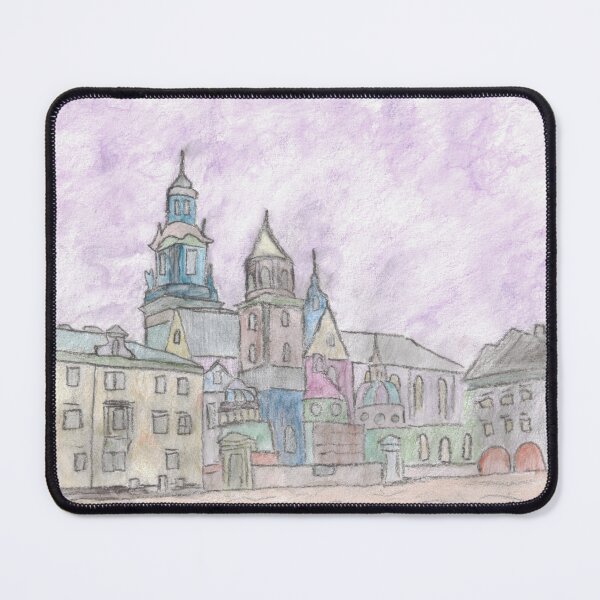 Item preview, Dreamy Night at the Wawel Museum designed and sold by JunkyardVortex.