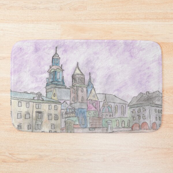 Item preview, Dreamy Night at the Wawel Museum designed and sold by JunkyardVortex.