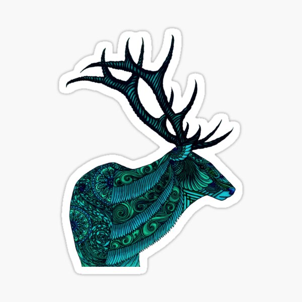 Elk Sticker