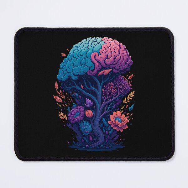 Item preview, Illustrationof A Colorful Brain designed and sold by Charliedwaley.