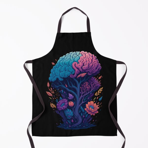 Item preview, Illustrationof A Colorful Brain designed and sold by Charliedwaley.