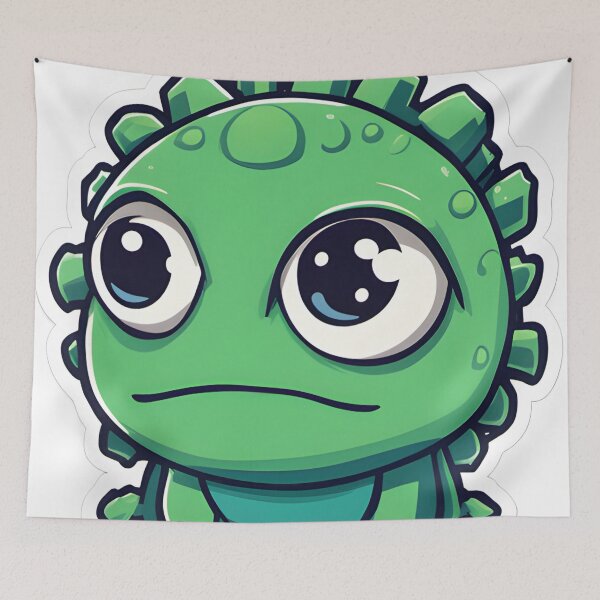 Item preview, Cute Little Monster designed and sold by radnoski.