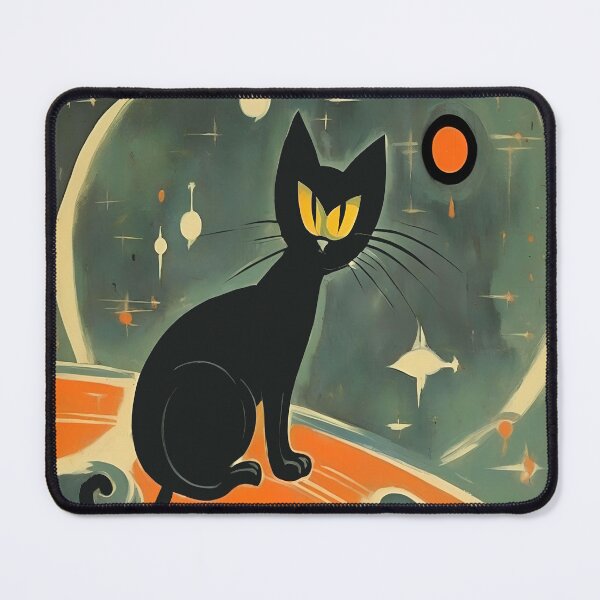 Item preview, Discover Atomic Cat Mid Century Delight designed and sold by Tamas Das.