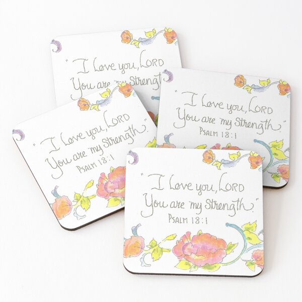 Item preview, Psalm 18:1 designed and sold by peggy-faye.