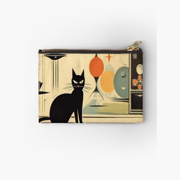 Item preview, Mid Century Atomic Cat Retro Charm Unleashed designed and sold by Tamas Das.