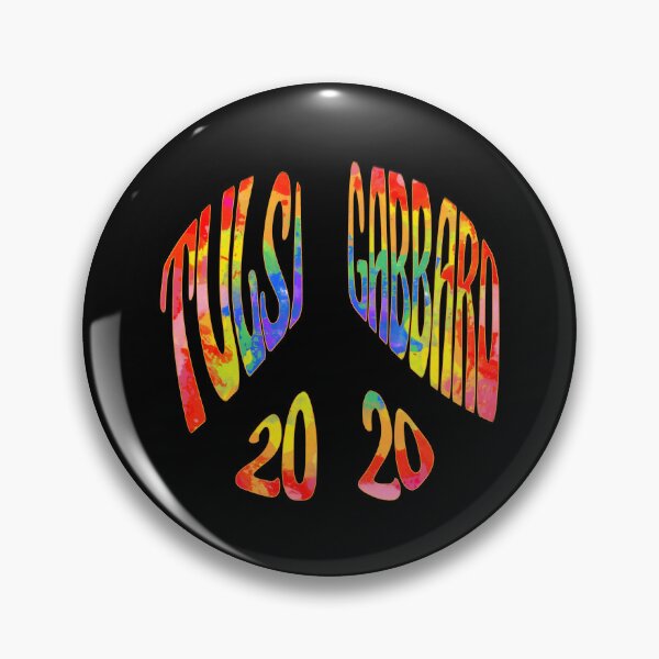Item preview, Tulsi Gabbard 2020 Peace Sign designed and sold by flippinsg.