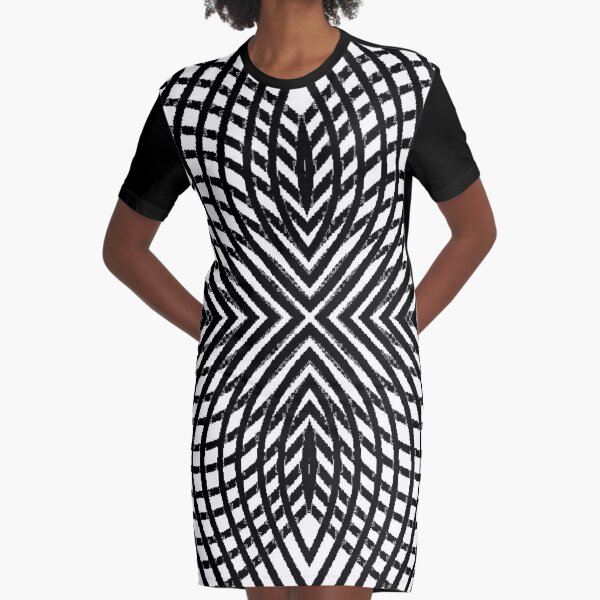 disk, disc, circumference, ring, round, periphery, circuit, coterie Graphic T-Shirt Dress