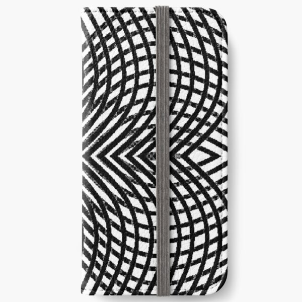 disk, disc, circumference, ring, round, periphery, circuit, coterie iPhone Wallet