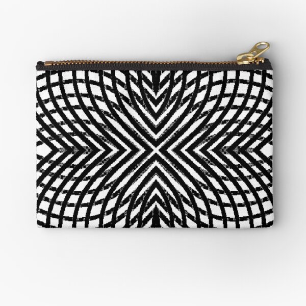 disk, disc, circumference, ring, round, periphery, circuit, coterie Zipper Pouch