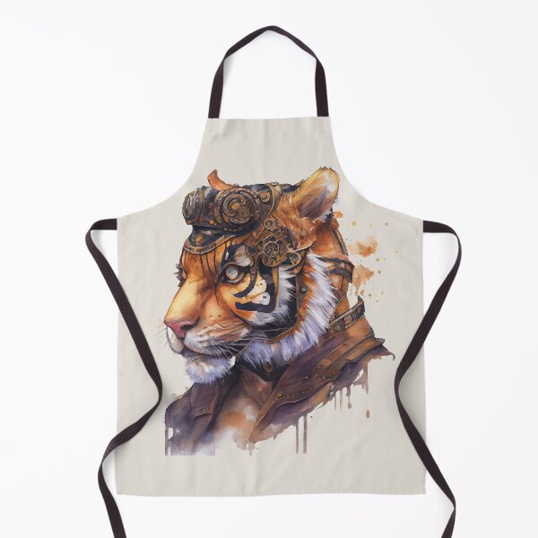 Item preview, Steampunk Tiger Portrait designed and sold by Sturdust.