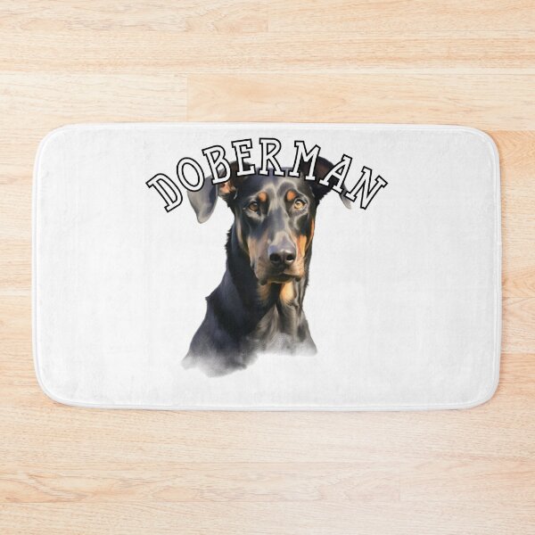Item preview, natural ear Doberman designed and sold by Tee Studio.