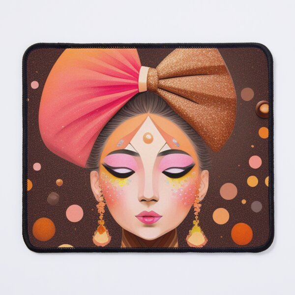 Item preview, Orange brown portrait  designed and sold by Roxburylane.