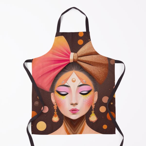 Item preview, Orange brown portrait designed and sold by Roxburylane.
