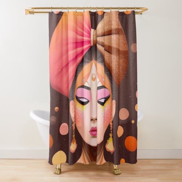 Item preview, Orange brown portrait  designed and sold by Roxburylane.