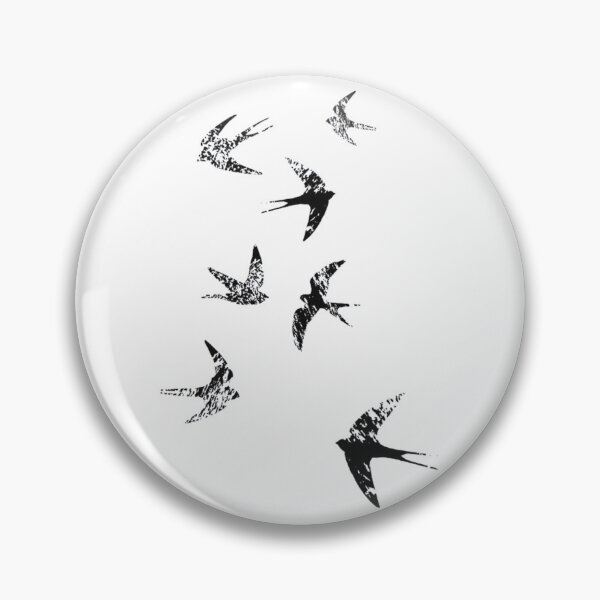 Item preview, Charcoal Swallows   	 designed and sold by dvjtfofmqo38.