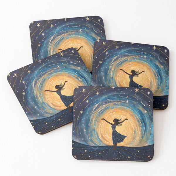 Item preview, Beautiful Woman Dancing with the Stars designed and sold by Myra365Art.