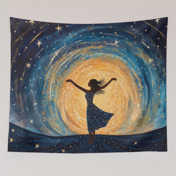 Item preview, Beautiful Woman Dancing with the Stars designed and sold by Myra365Art.