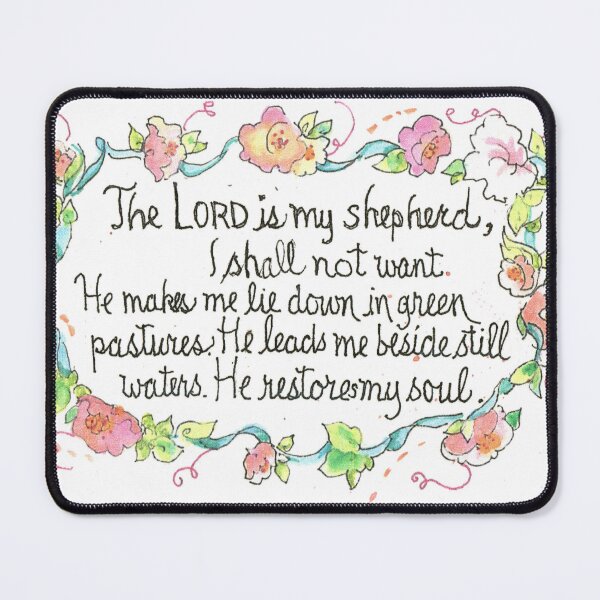 Item preview, Psalm 23:1-3 designed and sold by peggy-faye.