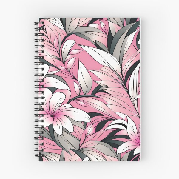 Item preview, Pink Lilies Pattern  designed and sold by UllaSformat.