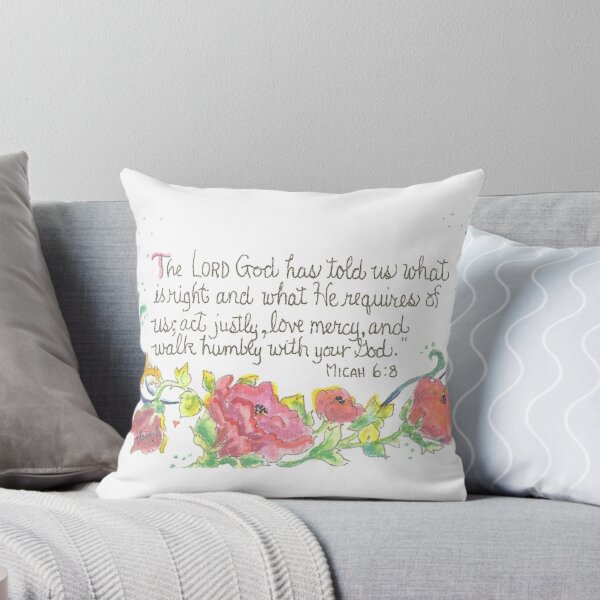 Item preview, Micah 6:8 designed and sold by peggy-faye.
