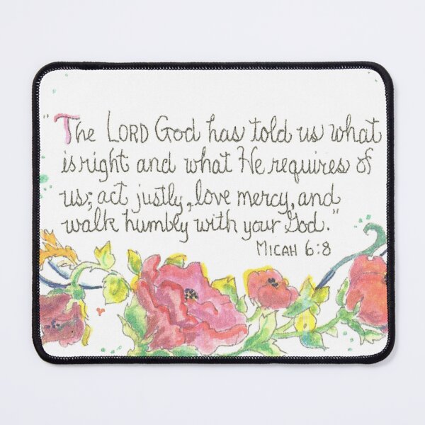 Item preview, Micah 6:8 designed and sold by peggy-faye.