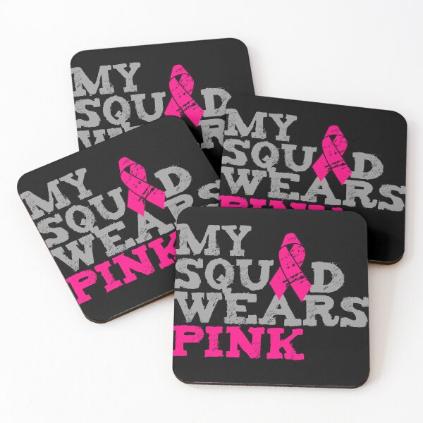 Item preview, My Squad Wears Pink Breast Cancer Awareness designed and sold by flippinsg.