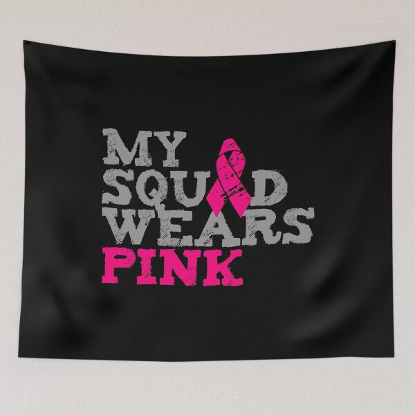 Item preview, My Squad Wears Pink Breast Cancer Awareness designed and sold by flippinsg.