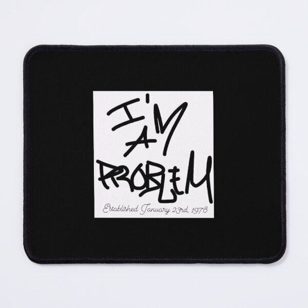 Item preview, BLACK AND WHITE STYLE 2 designed and sold by IMAPROBLEM BRAND CLOTHING BY INFLUENCE GETEM.