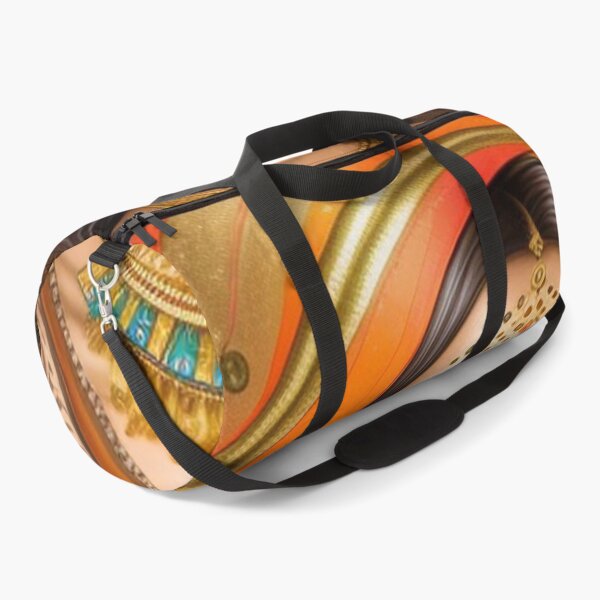 Item preview, Desi lady in orange and gold  designed and sold by Roxburylane.