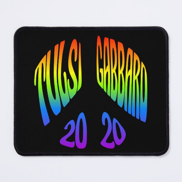 Item preview, Tulsi Gabbard Peace in 2020 Rainbow designed and sold by flippinsg.