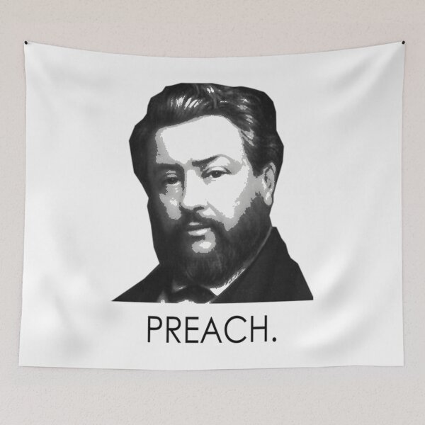 Item preview, Charles Spurgeon - "Preach." 	 		 designed and sold by dvjtfofmqo38.