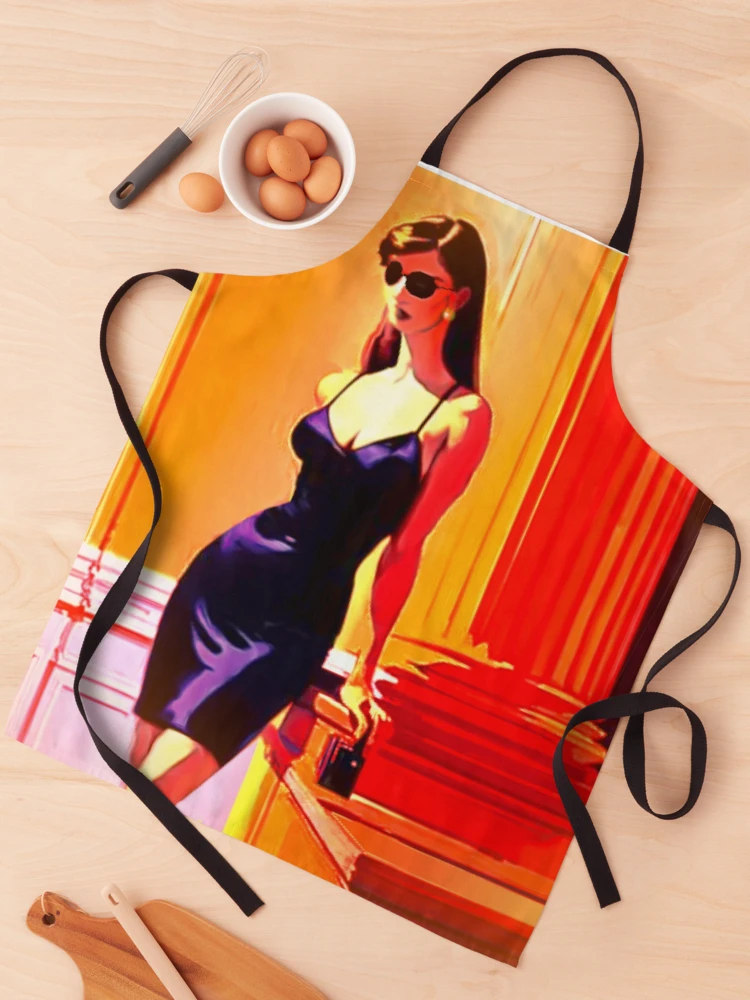 Thumbnail 1 of 6, Apron, Catching Some Rays designed and sold by Sanctum Icons.
