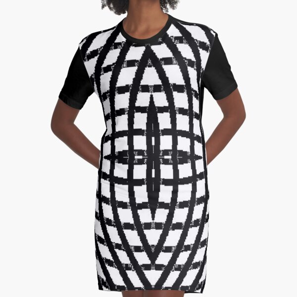 blazon,  character, letter, sign, type, o, 0, circle, range, round Graphic T-Shirt Dress