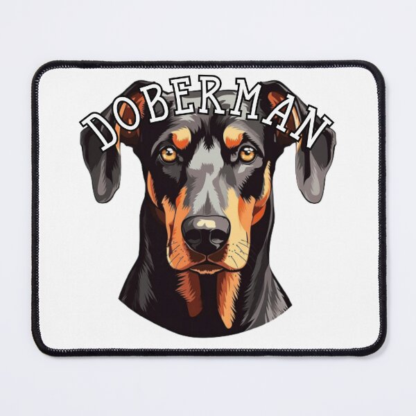 Item preview, natural ear Doberman designed and sold by Tee Studio.