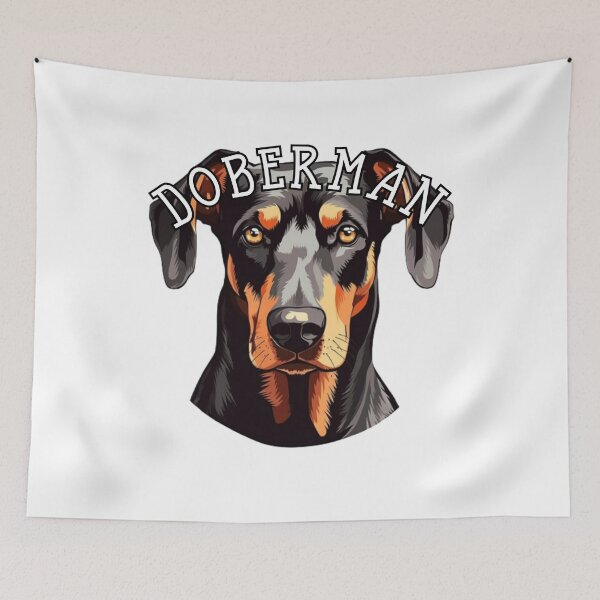 Item preview, natural ear Doberman designed and sold by Tee Studio.