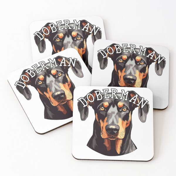 Item preview, natural ear Doberman designed and sold by Tee Studio.