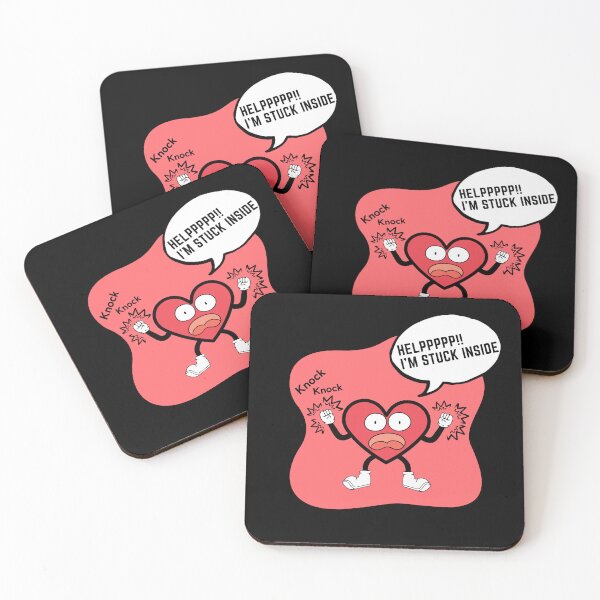 Item preview, Heart is stuck inside the body designed and sold by normal-design.
