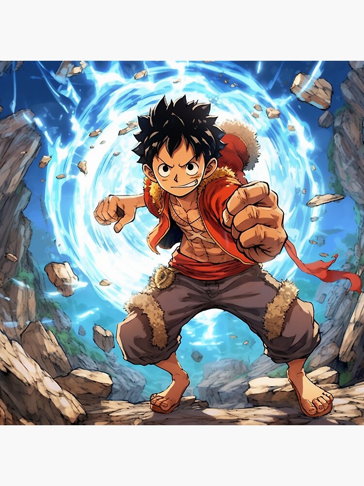 monkey d Luffy gear 5 posters & prints by shieru - Printler