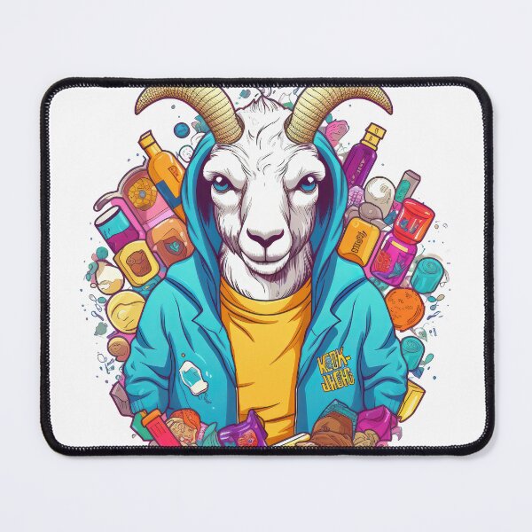 Item preview, This little goat is bleatfully happy designed and sold by cafegrafis.
