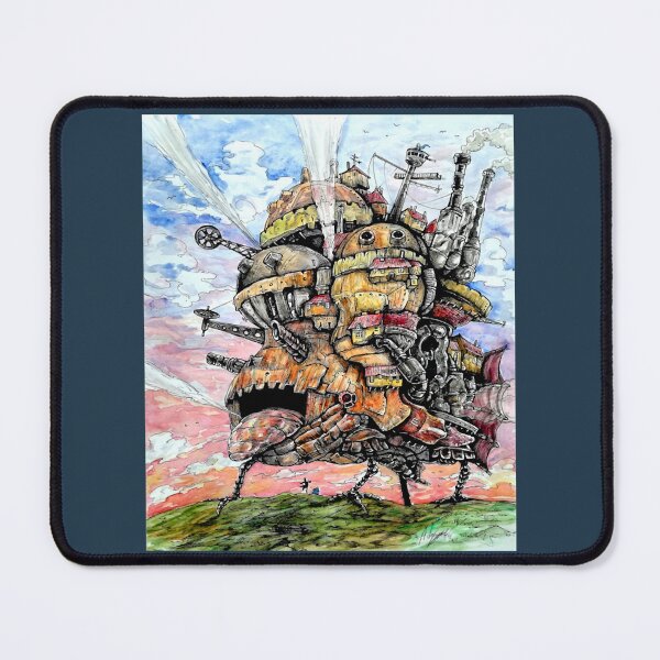 Item preview, Howls Howls Moving Castle ink and watercolor drawing designed and sold by EnderSlayton.