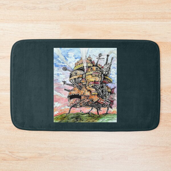 Item preview, Howls Howls Moving Castle ink and watercolor drawing designed and sold by EnderSlayton.