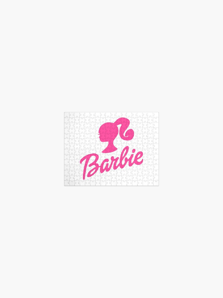 Barbie - Simple white BG Jigsaw Puzzle for Sale by Blissful Brushes